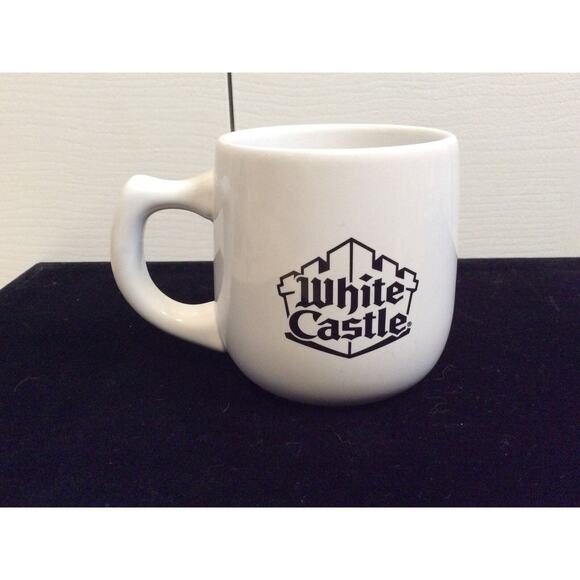 WHITE CASTLE LIMITED EDITION 95 YEARS ANNIVERSARY WHITE COFFEE MUG - Picture 1 of 6